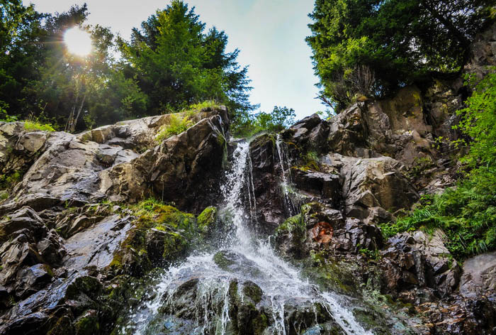 Varciorog waterfall